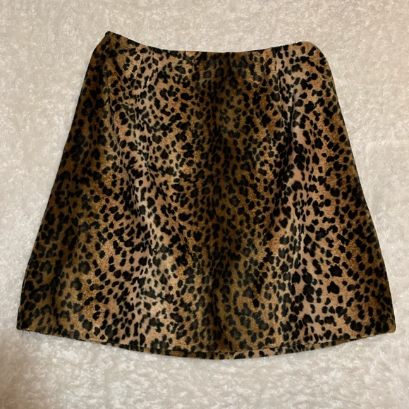 Vintage leopard print mini skirt - Picture 6 of 6